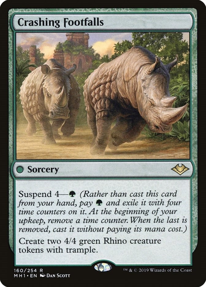 Image for Crashing Footfalls (160) (Modern Horizons) - Magic: The Gathering