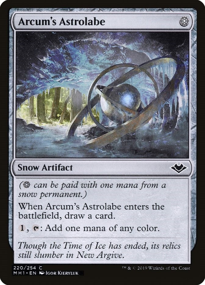 Image for Arcum's Astrolabe (220) (Modern Horizons) - Magic: The Gathering