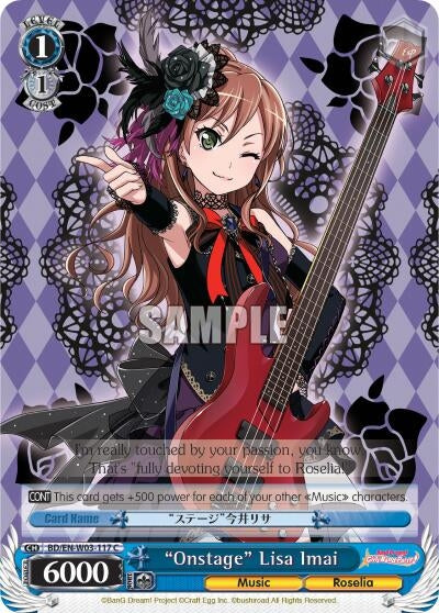 Image for "Onstage" Lisa Imai (BD/EN-W03-117 C) (BanG Dream! Girls Band Party! MULTI LIVE) - Weiss Schwarz
