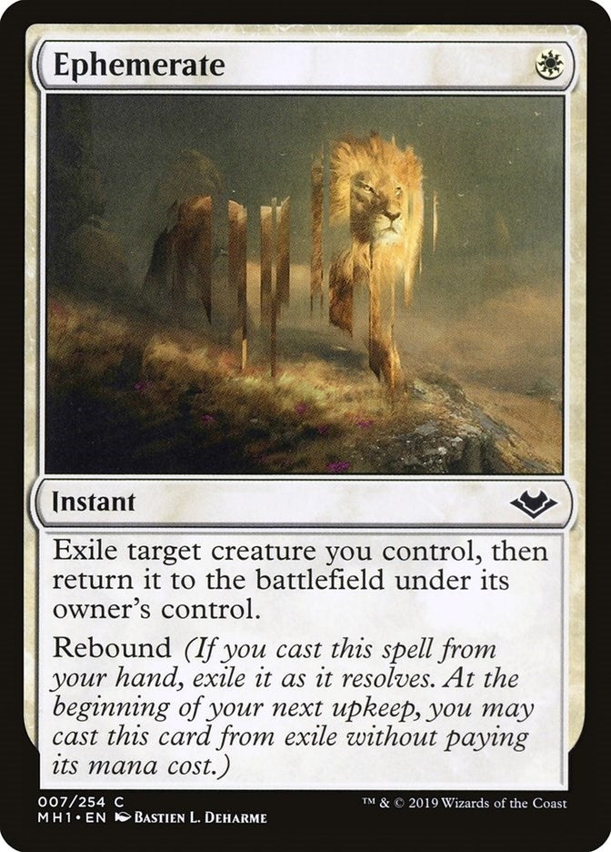 Image for Ephemerate (7) (Modern Horizons) - Magic: The Gathering