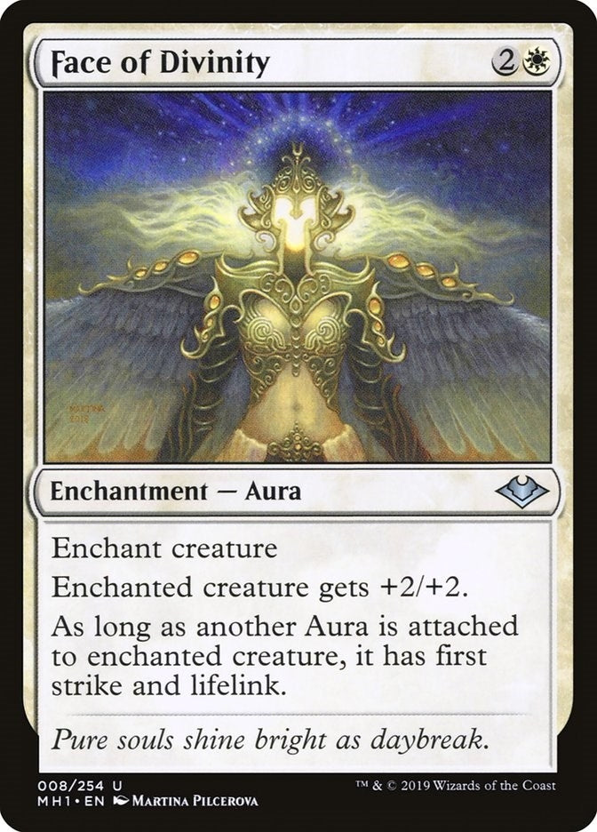Image for Face of Divinity (8) (Modern Horizons) - Magic: The Gathering