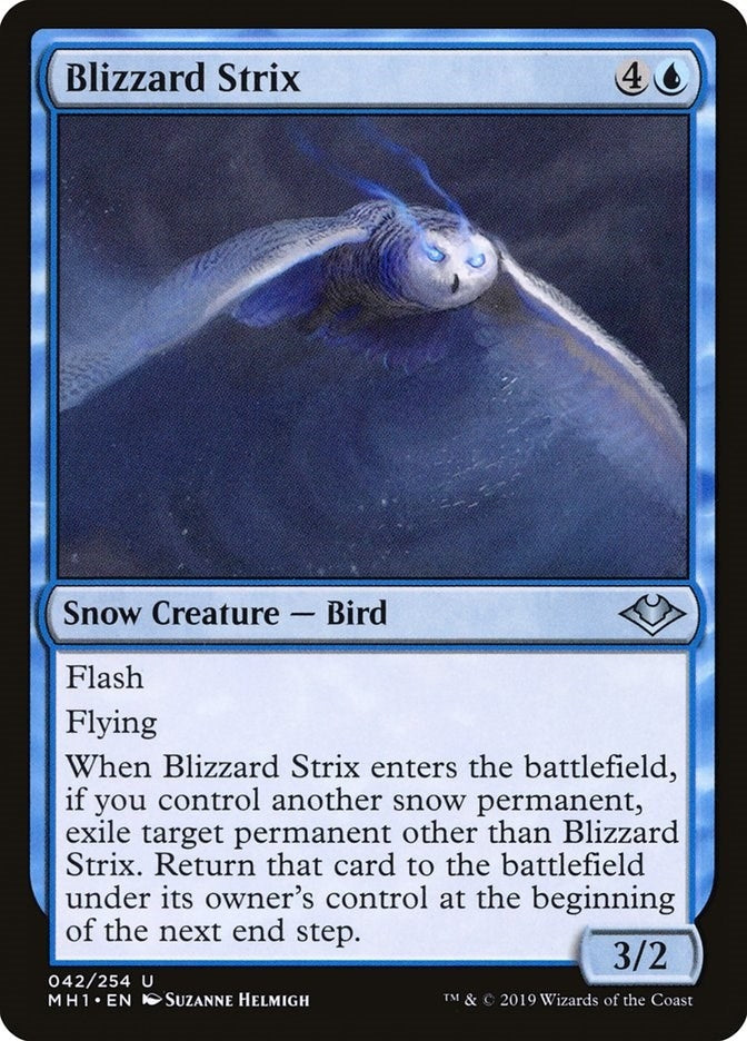 Image for Blizzard Strix (42) (Modern Horizons) - Magic: The Gathering