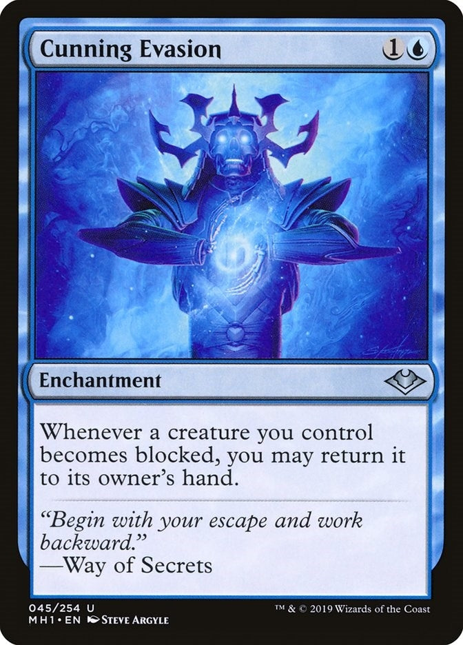 Image for Cunning Evasion (45) (Modern Horizons) - Magic: The Gathering