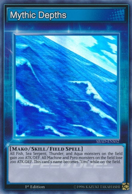 Image for Mythic Depths (SBAD-ENS02) (SBAD) - YuGiOh