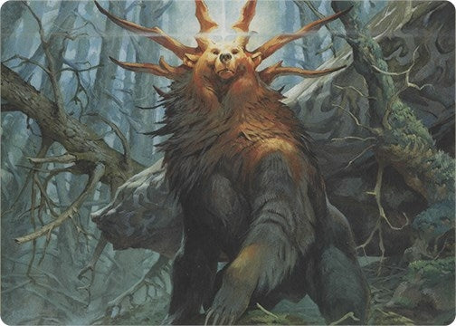 Image for Ayula, Queen Among Bears (Art Series) (10) (Modern Horizons) - Magic: The Gathering