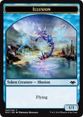 Image for Illusion // Emblem - Wrenn and Six Double-Sided Token (5 // 21) (Modern Horizons) - Magic: The Gathering