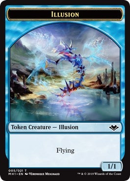 Image for Illusion // Marit Lage Double-Sided Token (5 // 6) (Modern Horizons) - Magic: The Gathering
