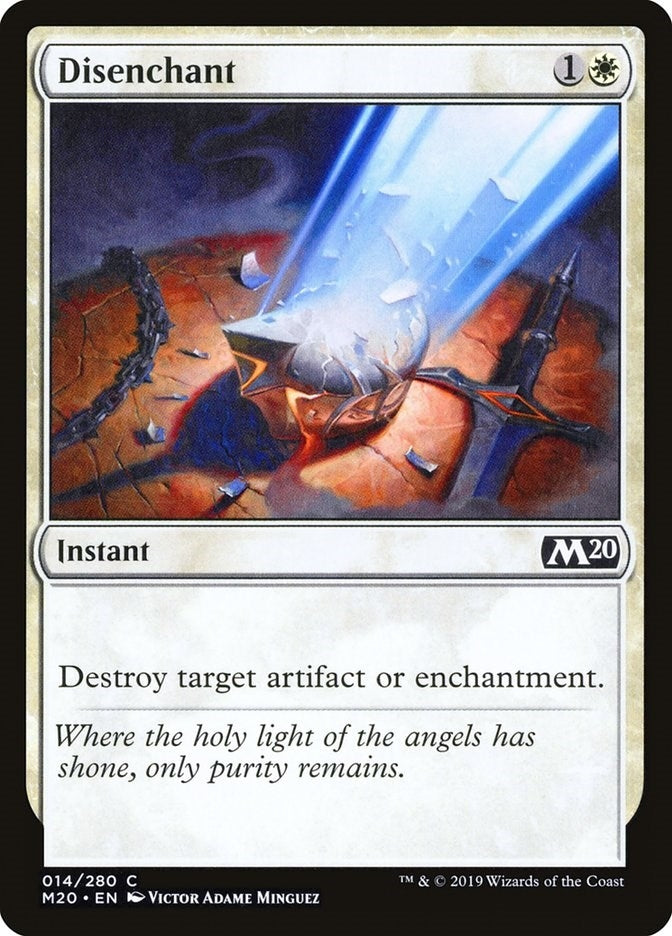 Image for Disenchant (14) (Core Set 2020) - Magic: The Gathering