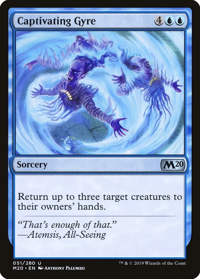 Image for Captivating Gyre (51) (Core Set 2020) - Magic: The Gathering