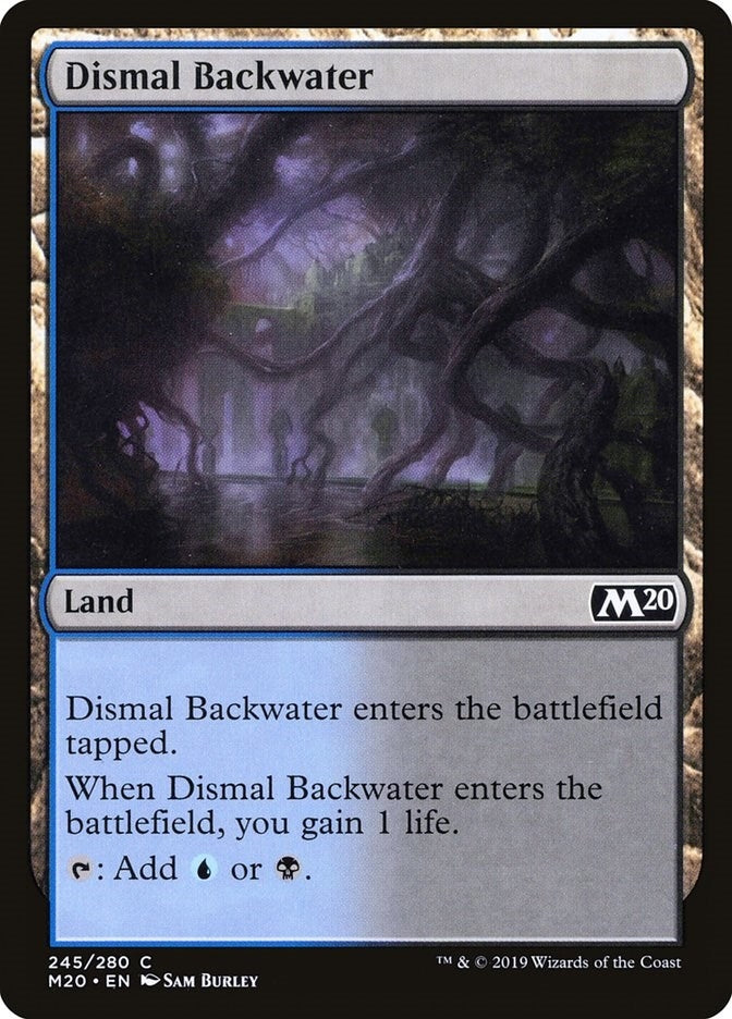 Image for Dismal Backwater (245) (Core Set 2020) - Magic: The Gathering