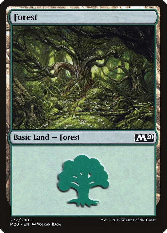 Image for Forest (277) (Core Set 2020) - Magic: The Gathering