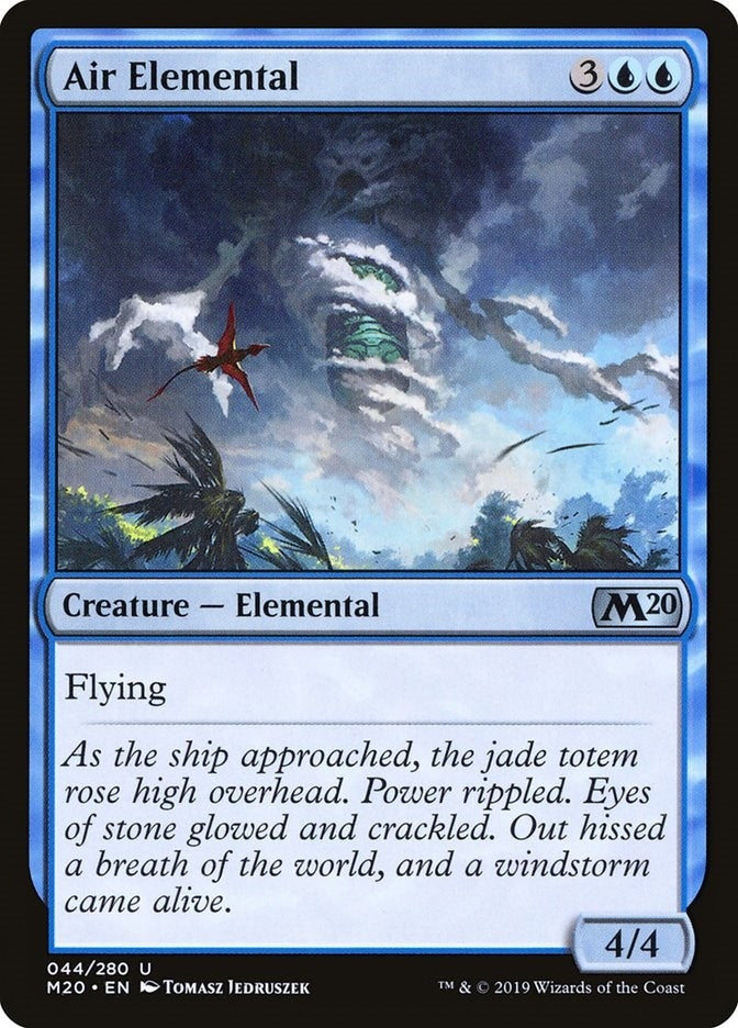 Image for Air Elemental (44) (Core Set 2020) - Magic: The Gathering