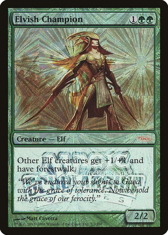 Image for Elvish Champion (Scholarship Series) (2) (Junior Series Promos) - Magic: The Gathering