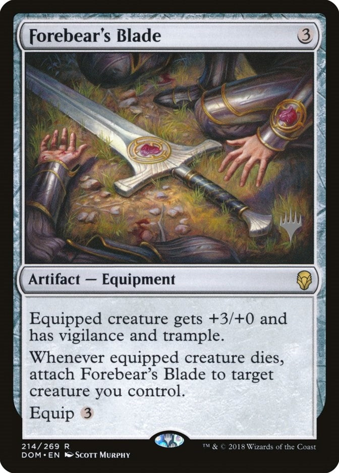 Image for Forebear's Blade (214) (Core Set 2020) - Magic: The Gathering