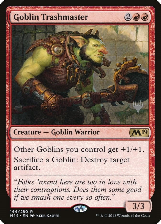 Image for Goblin Trashmaster (144) (Core Set 2020) - Magic: The Gathering