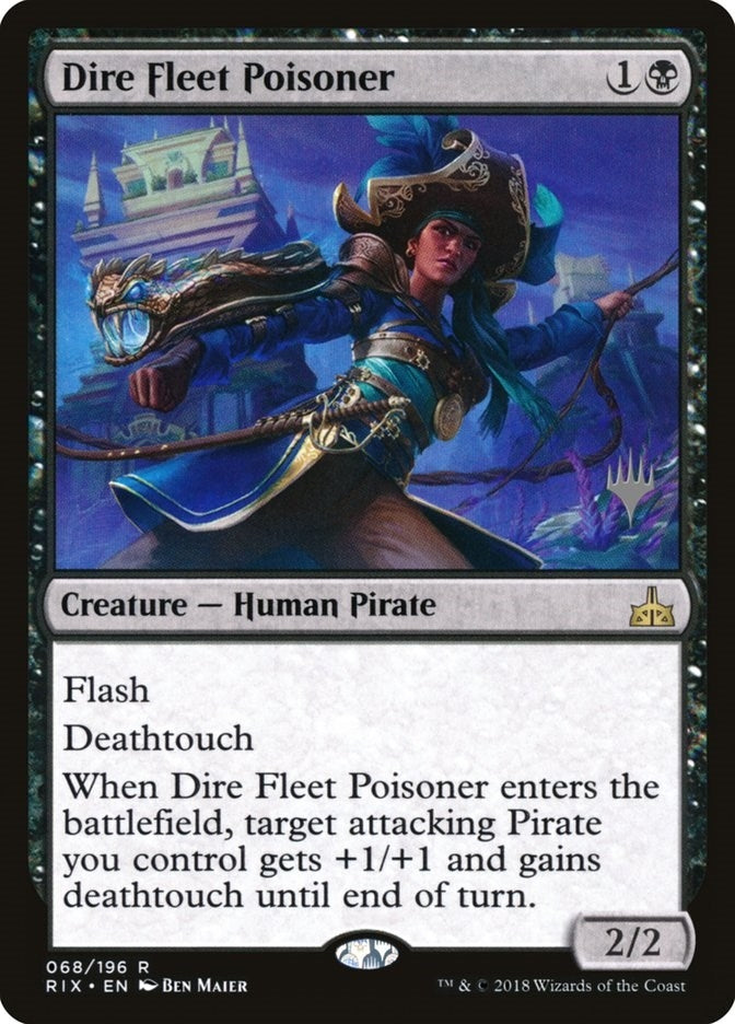 Image for Dire Fleet Poisoner (68) (Core Set 2020) - Magic: The Gathering