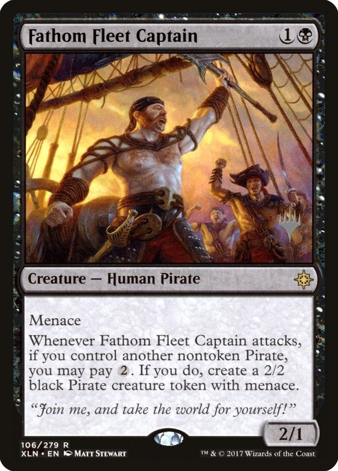 Image for Fathom Fleet Captain (106) (Core Set 2020) - Magic: The Gathering