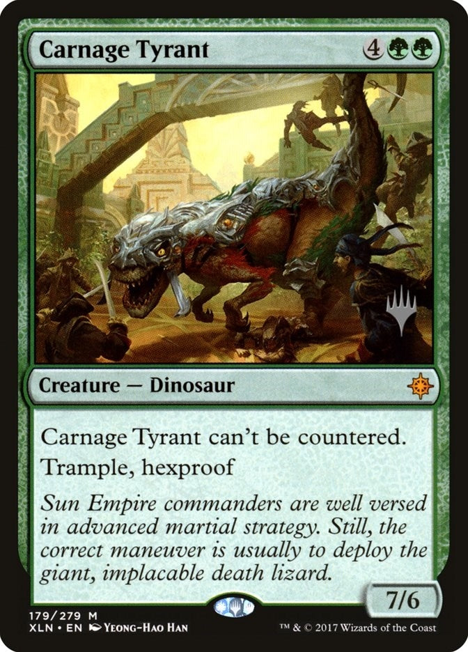 Image for Carnage Tyrant (179) (Core Set 2020) - Magic: The Gathering