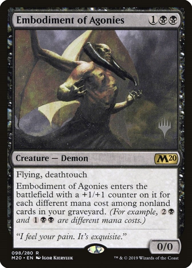 Image for Embodiment of Agonies (98) (Core Set 2020) - Magic: The Gathering