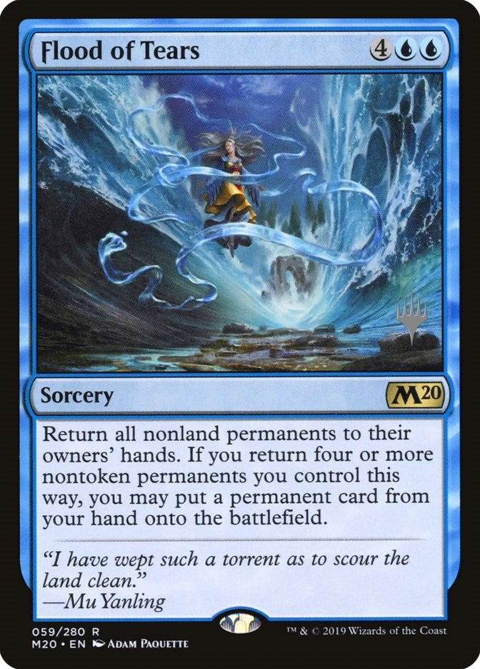 Image for Flood of Tears (59) (Core Set 2020) - Magic: The Gathering