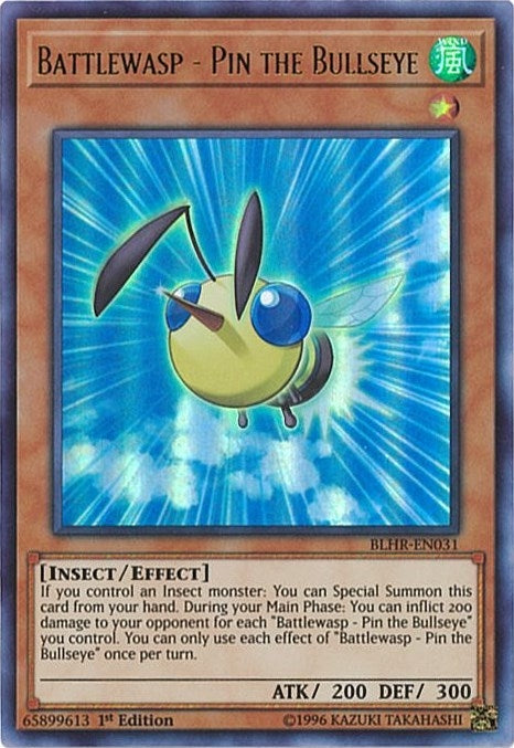 Image for Battlewasp - Pin the Bullseye (BLHR-EN031) (BLHR) - YuGiOh