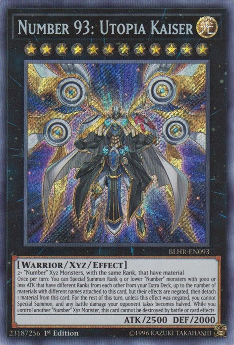 Image for Number 93: Utopia Kaiser (BLHR-EN093) (BLHR) - YuGiOh
