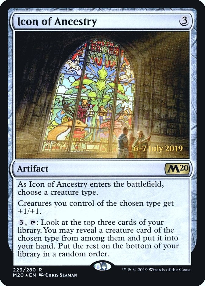 Image for Icon of Ancestry (229) (Prerelease Cards) - Magic: The Gathering