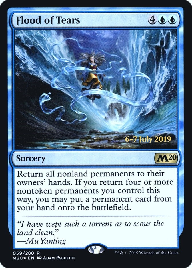 Image for Flood of Tears (59) (Prerelease Cards) - Magic: The Gathering