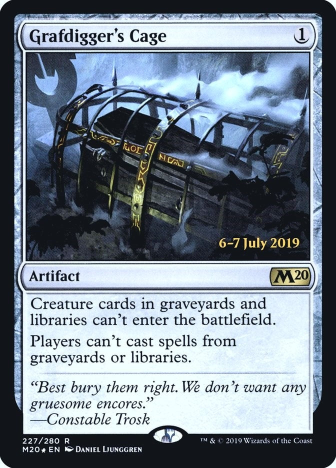 Image for Grafdigger's Cage (227) (Prerelease Cards) - Magic: The Gathering