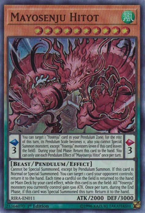 Image for Mayosenju Hitot (RIRA-EN011) (RIRA) - YuGiOh