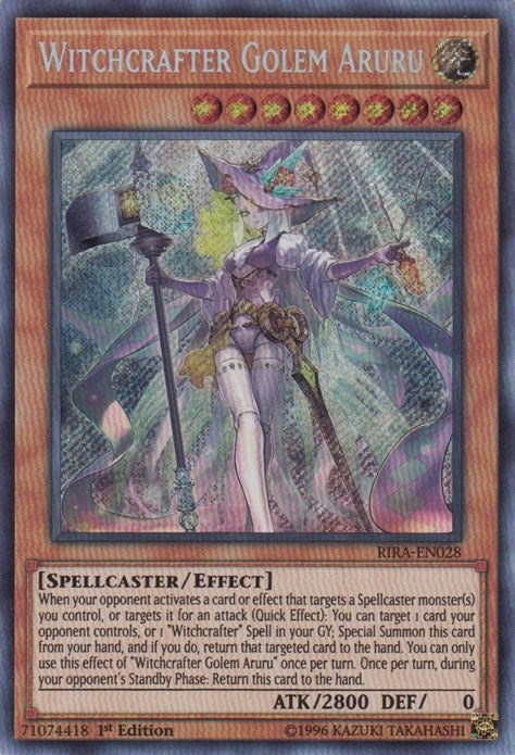 Image for Witchcrafter Golem Aruru (RIRA-EN028) (RIRA) - YuGiOh