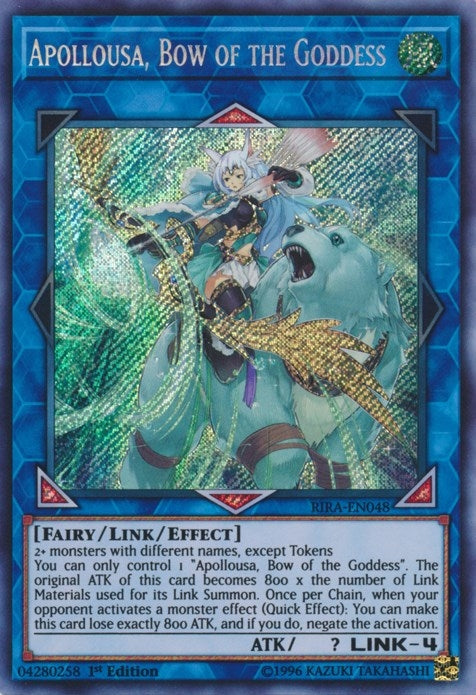Image for Apollousa, Bow of the Goddess (RIRA-EN048) (RIRA) - YuGiOh