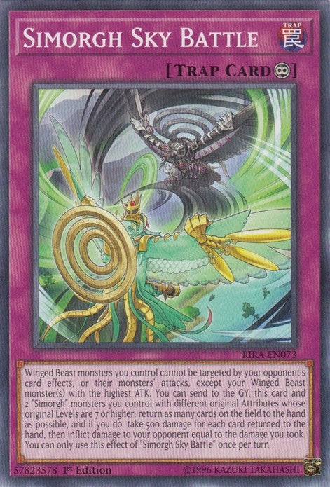Image for Simorgh Sky Battle (RIRA-EN073) (RIRA) - YuGiOh