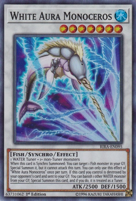 Image for White Aura Monoceros (RIRA-EN095) (RIRA) - YuGiOh