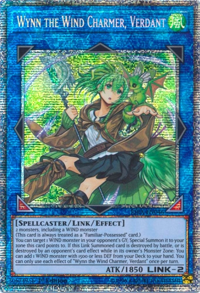 Image for Wynn the Wind Charmer, Verdant (Starlight Rare) (RIRA-EN046) (RIRA) - YuGiOh