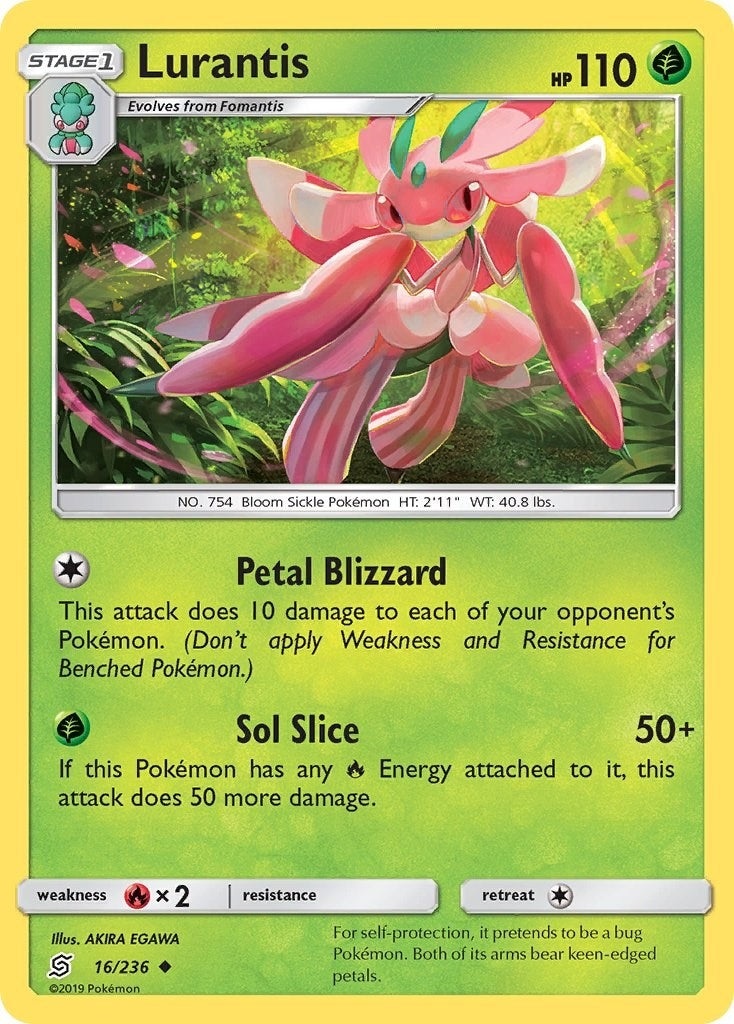 Image for Lurantis (16/236) (SM11) - Pokemon