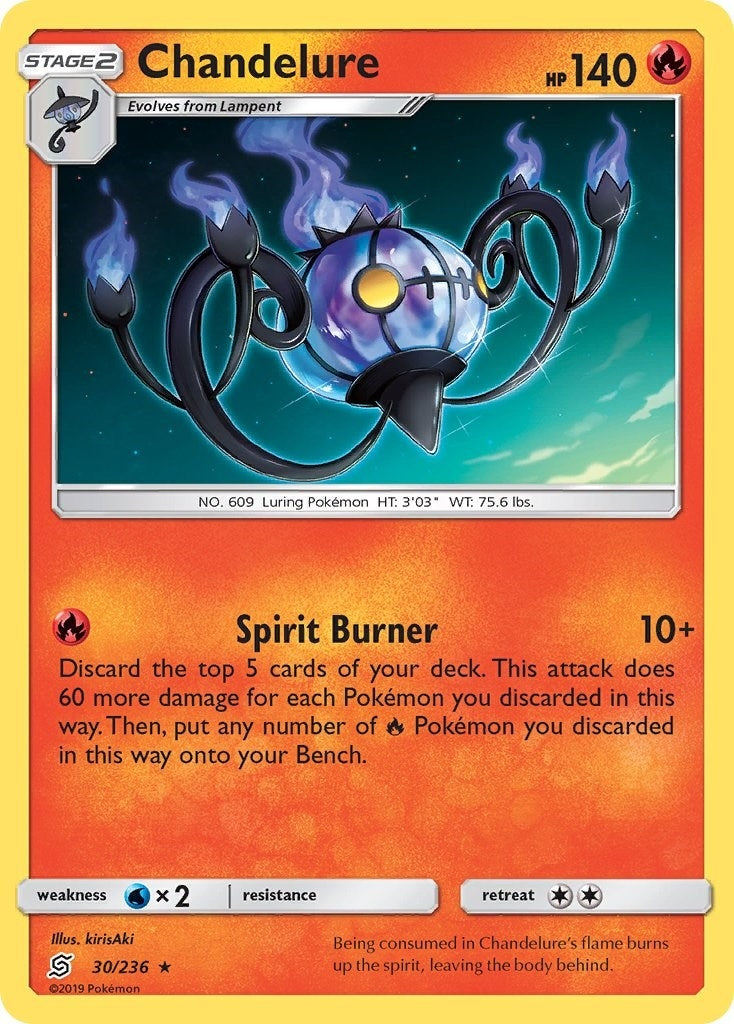 Image for Chandelure (30/236) (SM11) - Pokemon