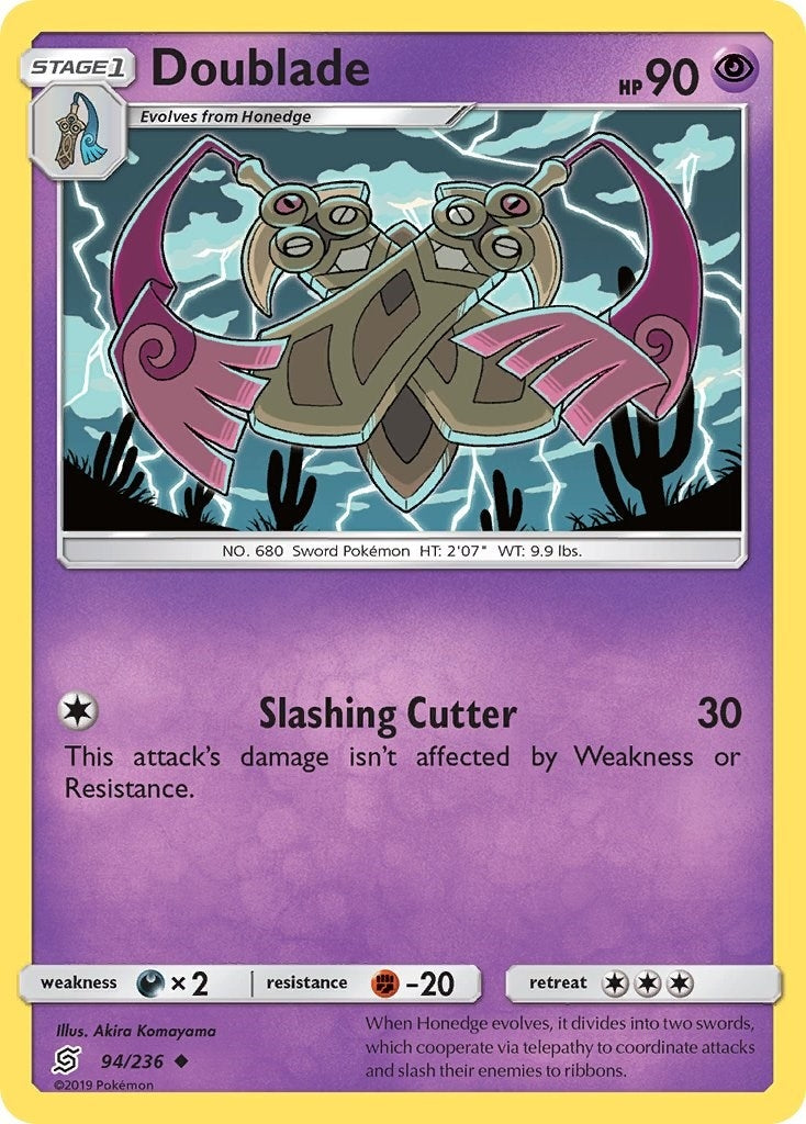 Image for Doublade (94/236) (SM11) - Pokemon