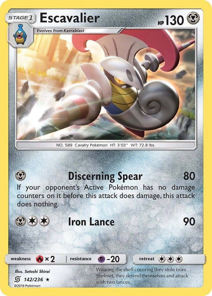 Image for Escavalier (142/236) (SM11) - Pokemon