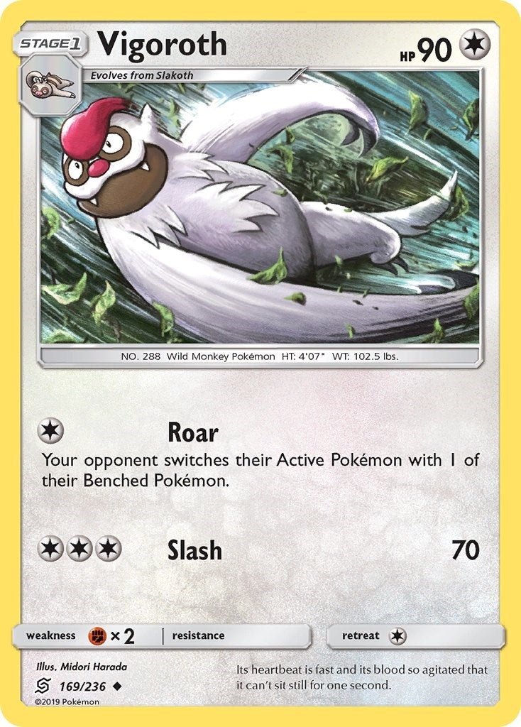 Image for Vigoroth (169/236) (SM11) - Pokemon
