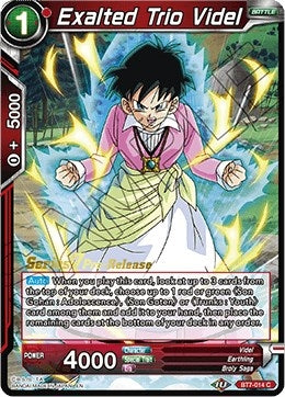 Image for Exalted Trio Videl (BT7-014_PR) (Assault of the Saiyans Pre-Release Cards) - Dragon Ball Super: Masters