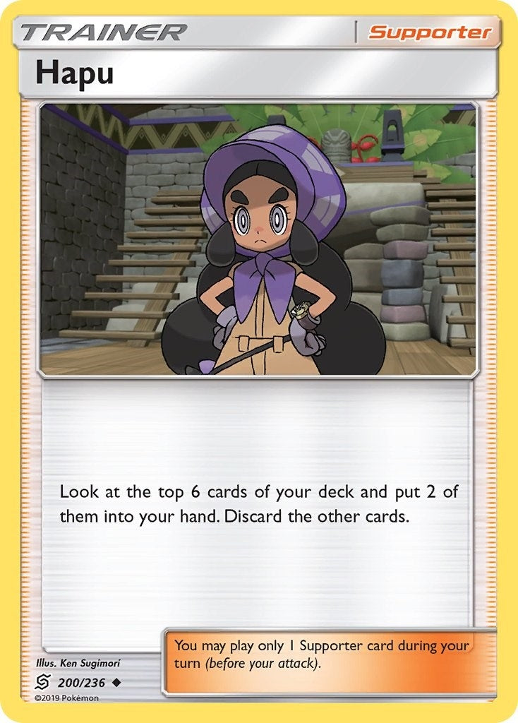 Image for Hapu (200/236) (SM11) - Pokemon