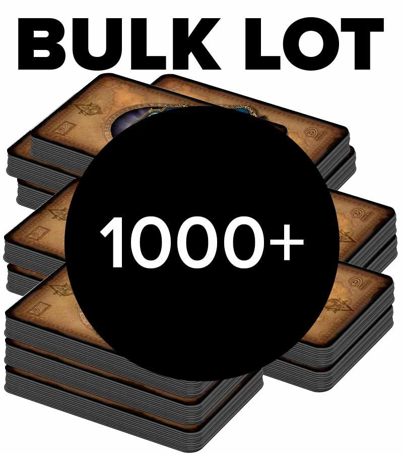 Image for Over 1000 World of Warcraft TCG Bulk Card Lot - Bulk Lots