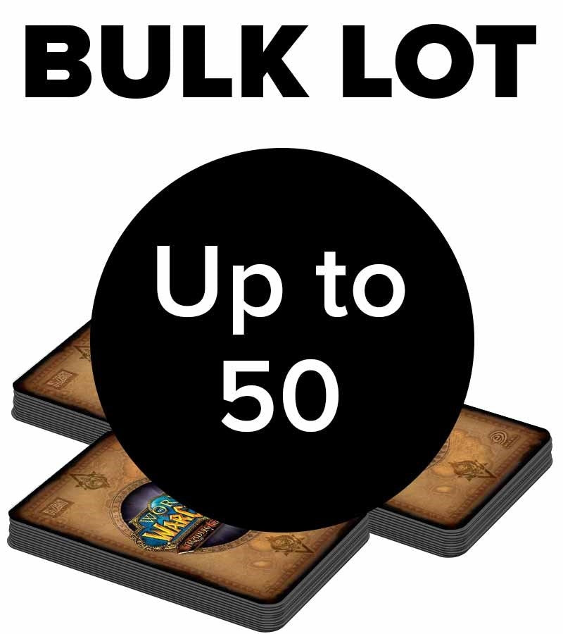 Image for Up to 50 World of Warcraft TCG Bulk Card Lot - Bulk Lots