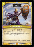 Image for Corum Squire (12/86 | 1INT) (Intro Decks - 2019) - Argent Saga TCG