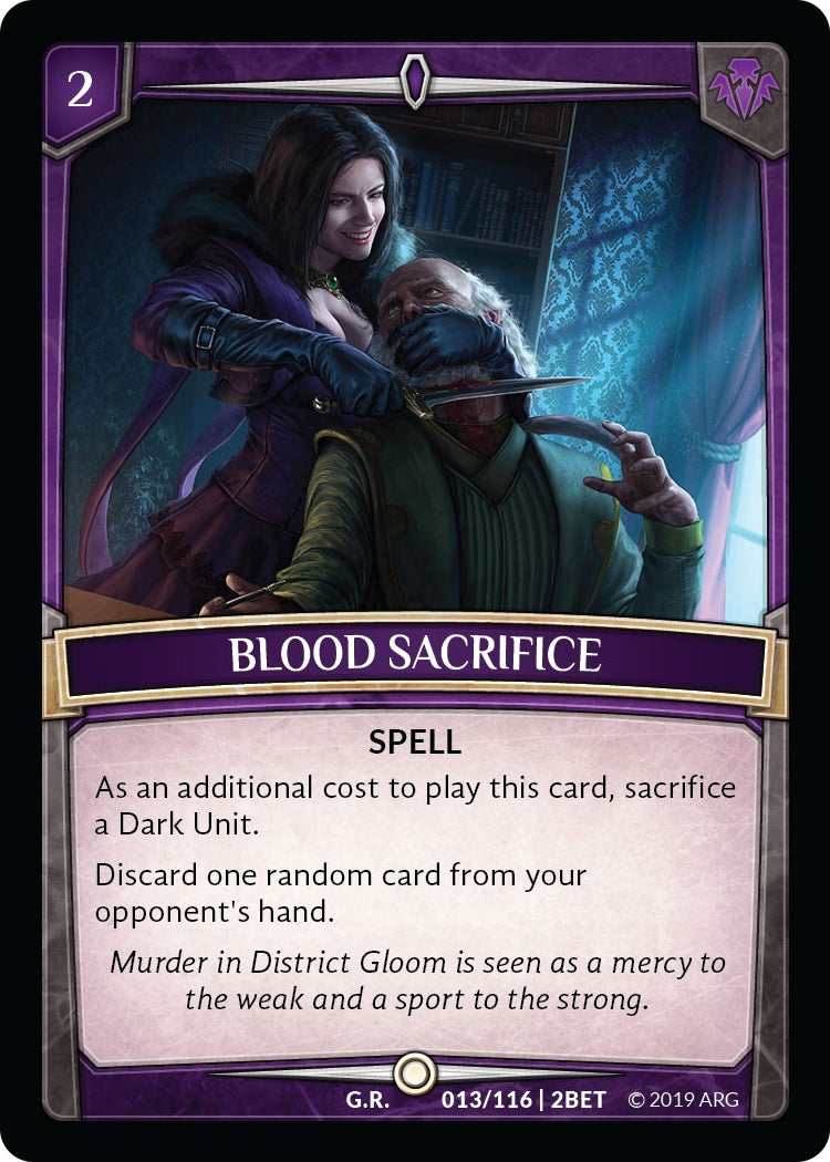 Image for Blood Sacrifice (13/116 | 2BET) (Betrayal) - Argent Saga TCG