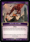 Image for Cruel Accord (22/116 | 2BET) (Betrayal) - Argent Saga TCG