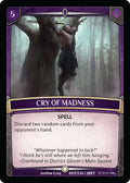 Cry of Madness (23/116 | 2BET) (Betrayal)