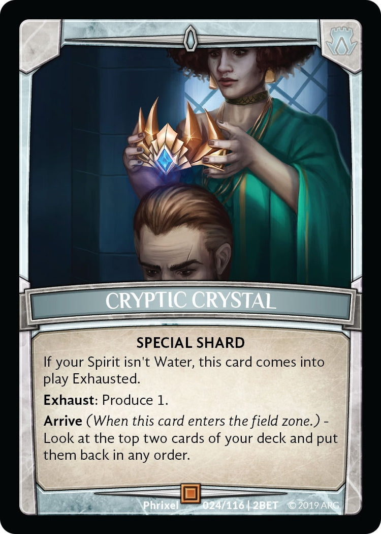 Image for Cryptic Crystal (24/116 | 2BET) (Betrayal) - Argent Saga TCG
