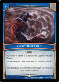 Image for Cryptic Secret (25/116 | 2BET) (Betrayal) - Argent Saga TCG